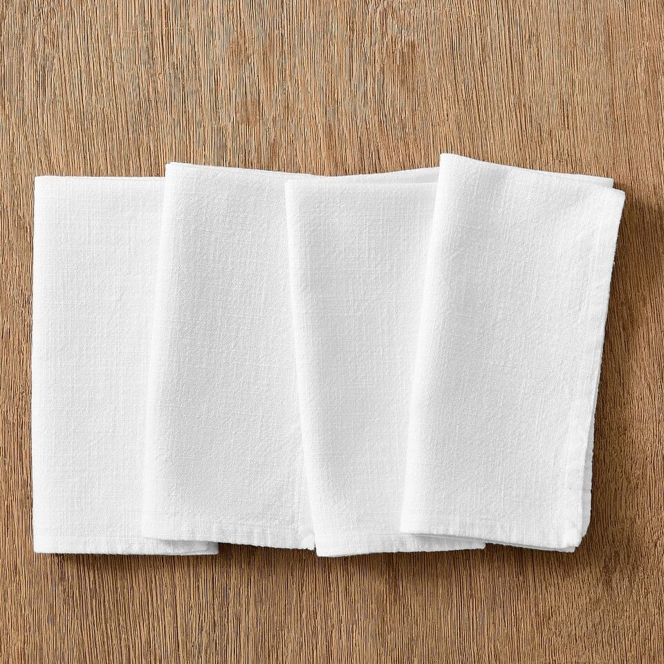 Textured Cotton Napkins (Set of 4) West Elm Australia